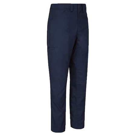 Men's Work Pants, 36, Navy, Cotton/Polyester MPN:PT2LNV 36 32