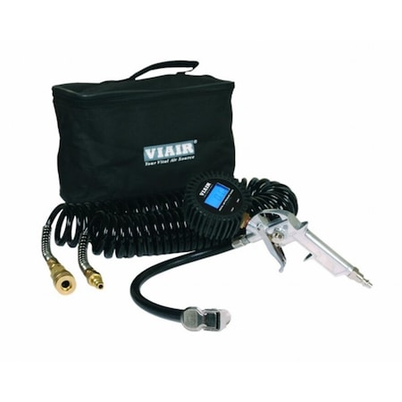 Inflation Kit w/2.5” Digital Tire Gun, Reads Up to 180 PSI, 30’ Hose, Carry Bag MPN:00044