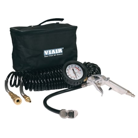 Inflation Kit w/2.5” Mechanical Gauge Tire Gun, 200 PSI, 30’ Hose, Carry Bag MPN:00047