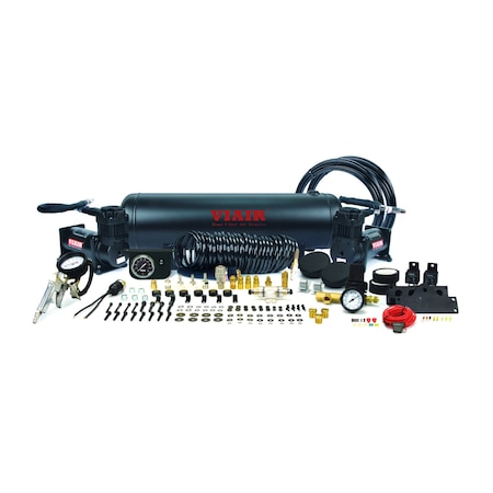 Dual Stealth Black 380C Onboard Air System (200 PSI, 2.54 CFM, 44 Amp, 12V, 2.5 Gal. Tank) MPN:20014