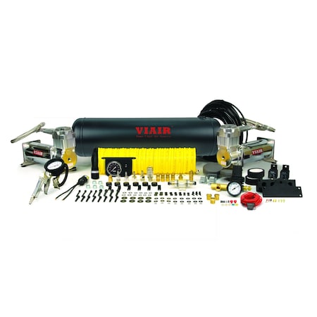 Dual Chrome 444C Onboard Air System (200 PSI, 3.53 CFM, 40 Amp, 12V, 2.5 Gal. Tank) MPN:20019