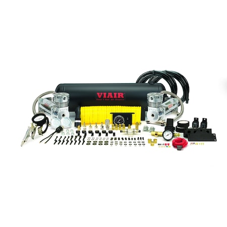 Dual Chrome 480C Onboard Air System (200 PSI, 3.53 CFM, 40 Amp, 12V, 2.5 Gal. Tank) MPN:20021