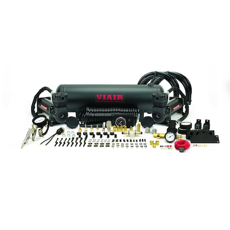 Dual Stealth Black 480C Onboard Air System (200 PSI, 3.53 CFM, 40 Amp, 12V, 2.5 Gal. Tank) MPN:20022