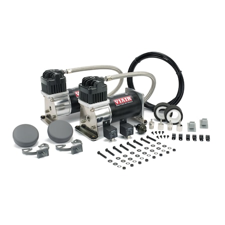 Dual Black on Silver 280C Value Pack (150 PSI, 280C/2, 110/145 P. Switch, 40 Amp Relay/2) MPN:28002