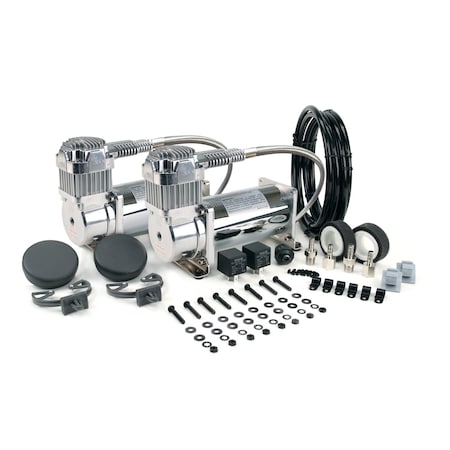 Dual Chrome 380C Value Pack (200 PSI, 380C/2, 165/200 P. Switch, 40 Amp Relay/2) MPN:38003