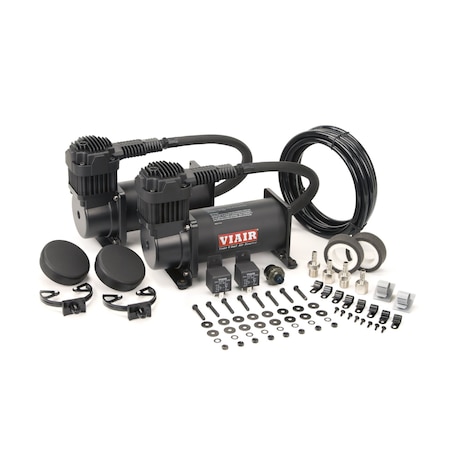 Dual Stealth Black 380C Value Pack (200 PSI, 380C/2, 165/200 P. Switch, 40 Amp Relay/2) MPN:38036