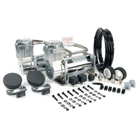 Dual Chrome 400C Value Pack (150 PSI, 400C/2, 110/145 P. Switch, 40 Amp Relay/2) MPN:40013
