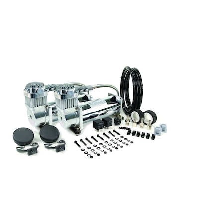Dual Chrome 450C Value Pack (150 PSI, 450C/2, 110/145 P. Switch, 40 Amp Relay/2) MPN:45013