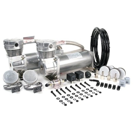 Dual Pewter 480C Value Pack (200 PSI, 480C/2, 165/200 P. Switch, 40 Amp Relay/2, Fuse Holder) MPN:48012
