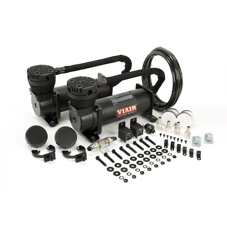 Dual Stealth Blk 480C Value Pack, (200 PSI, 480C/2, 165/200 P. Switch, 40 Amp Relay/2, Fuse Holder) MPN:48042