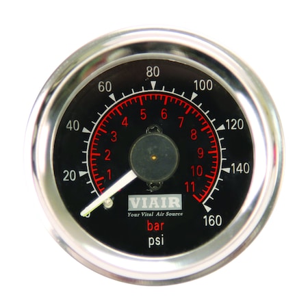 Dual Needle Gauge, Black Face, Illuminated MPN:90082