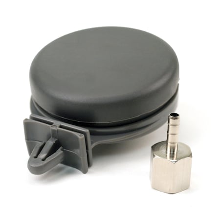 Remote Inlet Air Filter Assembly, Gray Plastic Housing (3/8