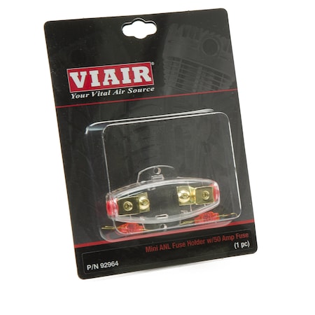 Mini ANL Fuse Holder with 40 Amp Fuse (for 4 or 8 Gauge Wire), includes 2 Mini 40 Amp ANL Fuse. MPN:92962