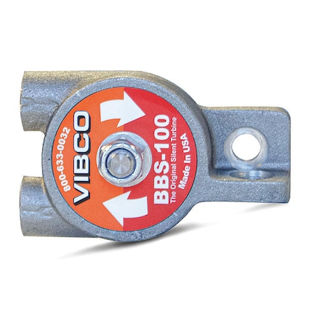 Pneumatic Vibrator, 20 lb, 12, 000vpm, 60psi MPN:BBS-100
