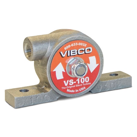 Pneumatic Vibrator, 20 lb, 12, 000vpm, 60psi MPN:VS-100