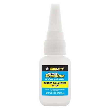 Instant Adhesive, 311 Series, Clear, 0.7 oz, Bottle MPN:31120