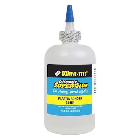Instant Adhesive, 314 Series, Clear, 1 oz, Bottle MPN:31454