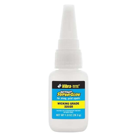 Instant Adhesive, 320 Series, Clear, 1 lb, Bottle MPN:32028
