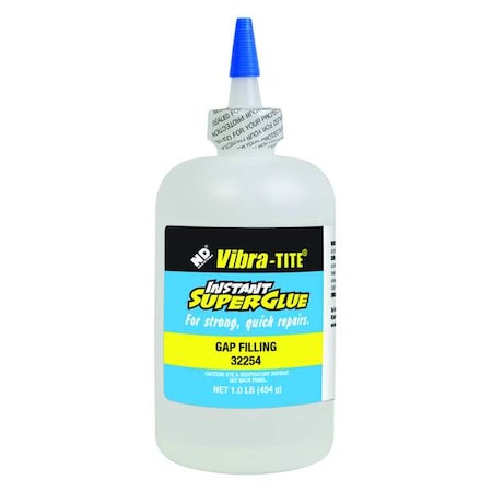Instant Adhesive, 322 Series, Clear, 1 oz, Bottle MPN:32254
