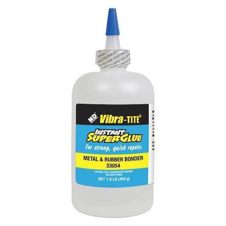 Instant Adhesive, 330 Series, Clear, 0.5 oz, Bottle MPN:33054