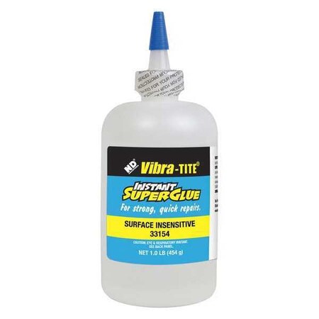 Instant Adhesive, 331 Series, Clear, 0.33 oz, Bottle MPN:33154