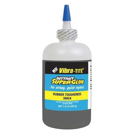 Instant Adhesive, 388 Series, Clear, 0.06 oz, Tube MPN:38854