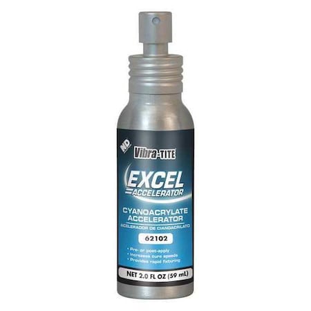 Accelerator, Excel 621 Series, Clear, 8 fl oz, Bottle MPN:62102