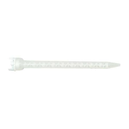 Mixing Nozzle, White, 1:1, 2:1 Mixing Ratio, HDPE, PK10 MPN:M400PB01TP
