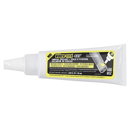 Thread Sealant 1.7 fl oz, Tube, Yellow, Liquid MPN:42750