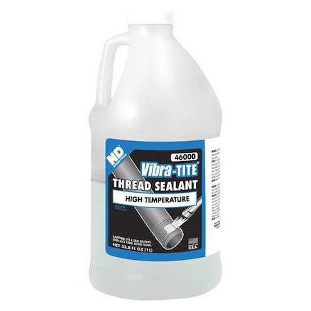 Thread Sealant, White, Paste, 1 L Bottle MPN:46000
