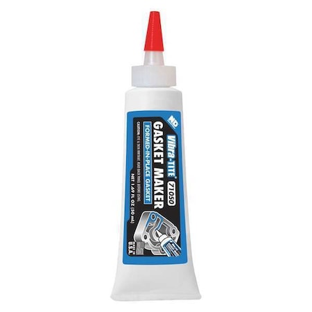 Anaerobic Gasket Sealant, 50 mL, Pink, Temp Range -65 to 400 Degrees F MPN:71050