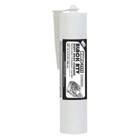 Silicone Gasket Sealant, 300 mL, Black, Temp Range -75 to 500 Degrees F MPN:99330