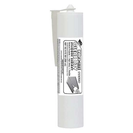 Silicone Gasket Sealant, 300 mL, Clear, Temp Range -65 to 450 Degrees F MPN:99530