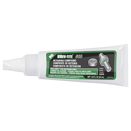 Retaining Compound, 566 Series, Gray, Paste, 50ml, Tube MPN:56650
