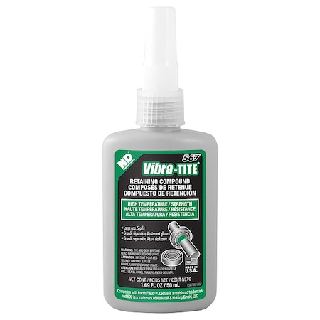 Retaining Compound, 567 Series, Green, Liquid, 50ml, Bottle MPN:56750