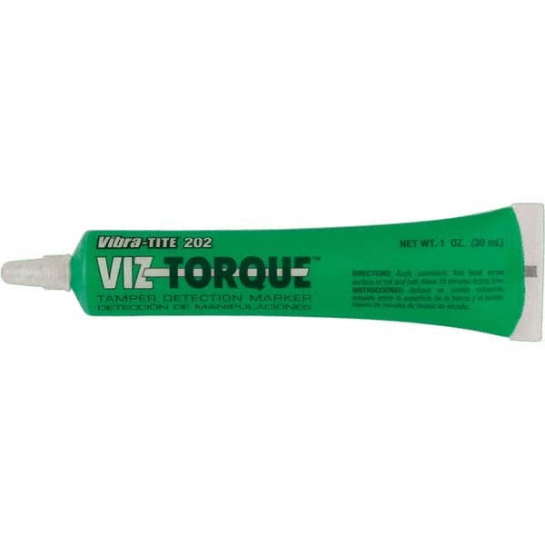 Visual Vibratory Indicator Marker: Green, Tamperproof, Squeeze Tube Point MPN:20221