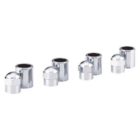 Hex H V Slv/Cap, 413/418 In, Chrome MPN:00722-8A