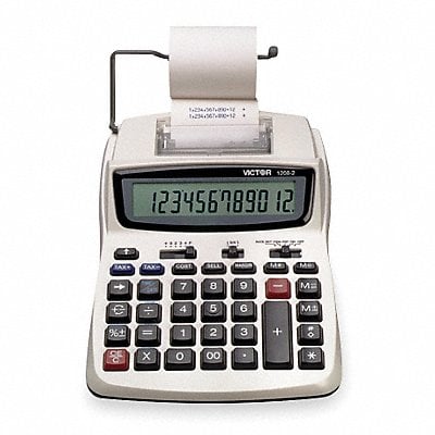Portable Calculator LCD 12 Digits MPN:1208-2