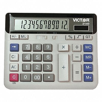 Desktop Calculator Basic 6in.Lx7-1/2in.W MPN:2140