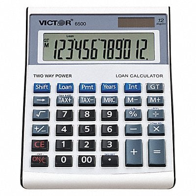 Financial Calculator 12Digit MPN:6500