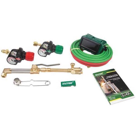 Cutting Outfit, Journeyman Select EDGE 2.0 Series, Acetylene, Welds Up To 3 in CA2460+ MPN:0384-2081