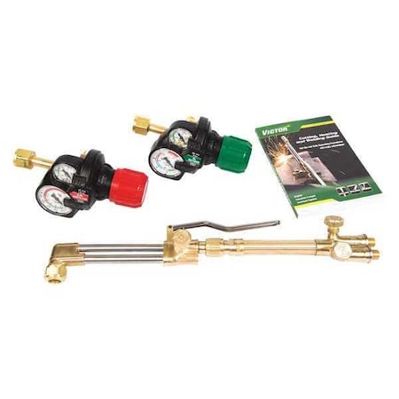 Cutting Outfit, Journeyman Select EDGE 2.0 Series, Acetylene, Welds Up To 3 in CA2460+ MPN:0384-2083