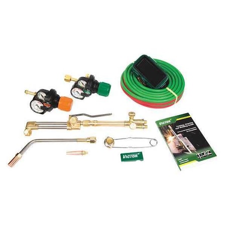 Cutting Outfit, Journeyman II EDGE 2.0 Series, Propylene, 9/16 in -18M RH, 9/16 in -18M LH, CA2460+ MPN:0384-2113