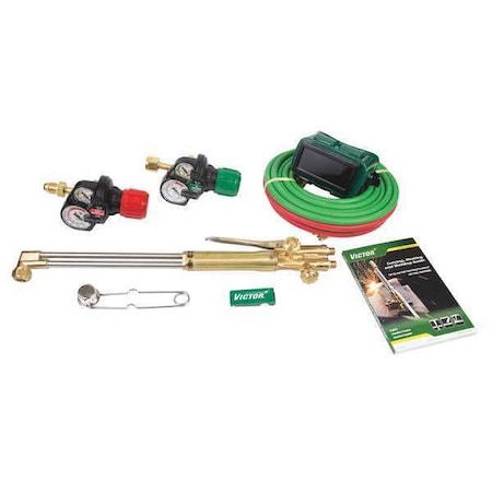 Cutting Outfit, Cutter EDGE 2.0 Series, Acetylene, 9/16 in -18M RH, 9/16 in -18M LH, ST2600FC MPN:0384-2120