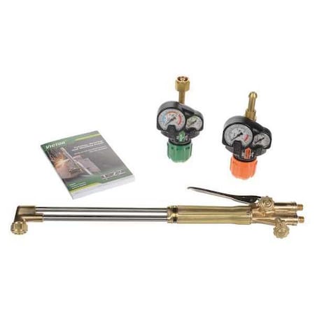 Cutting Outfit, Cutter EDGE 2.0 Series, Natural Gas, Propane, 9/16 in -18M RH, 9/16 in -18M LH MPN:0384-2122