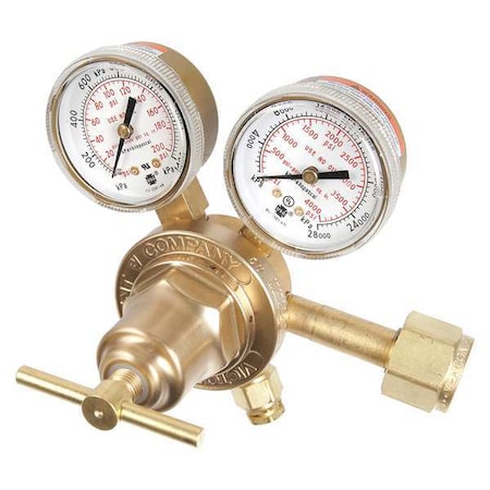 Gas Regulator, Propane, Propylene, Single Stage, 0.885