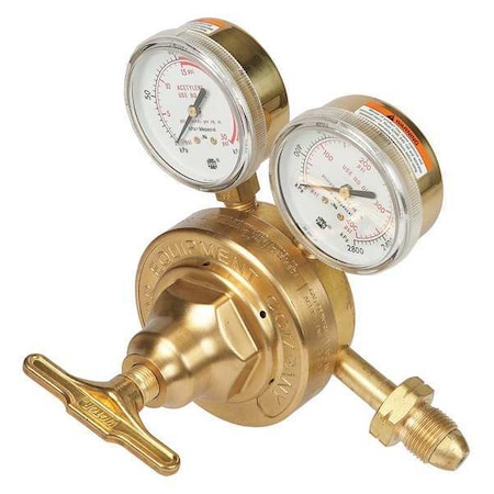 Gas Regulator, Propane, Propylene, Single Stage, 0.885