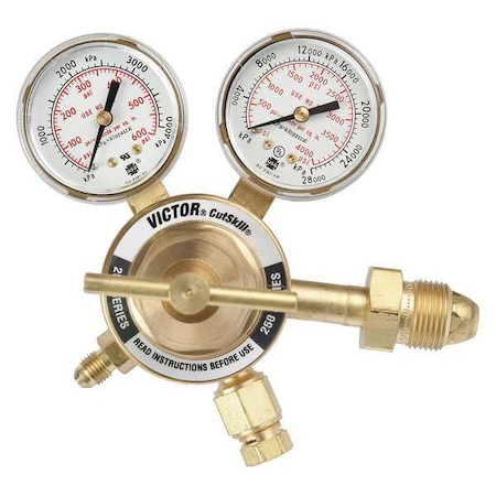 Gas Regulator, Nitrogen, Single Stage, 0.965