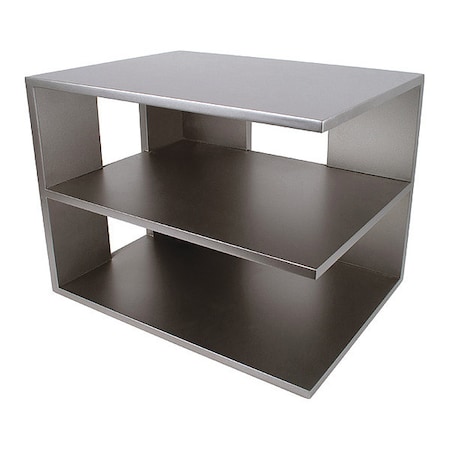 Corner Shelf, Silver, Silver, 13.2