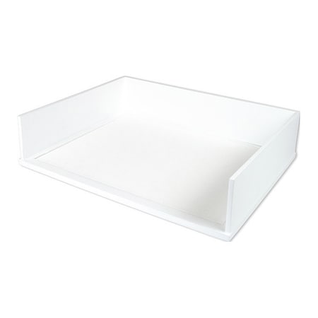 Stacking Letter Tray, White MPN:W1154